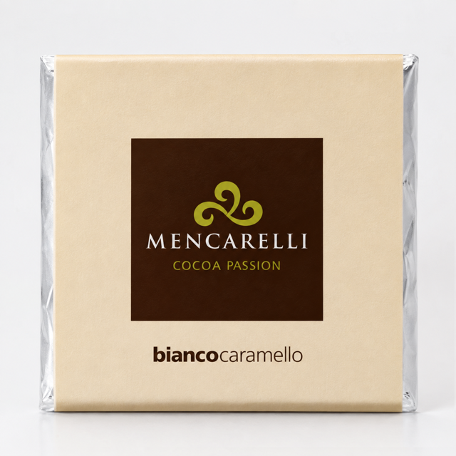 Tavoletta 50g - Bianco e Caramello Salato