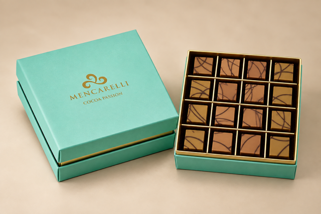 Scatola Lux 16 Cremini Assortiti (nocciola e pistacchio)