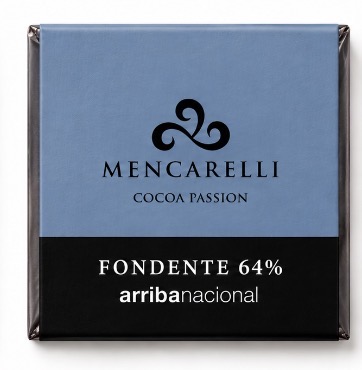 Tavoletta 50g - Fondente 64% "Arriba Nacional"