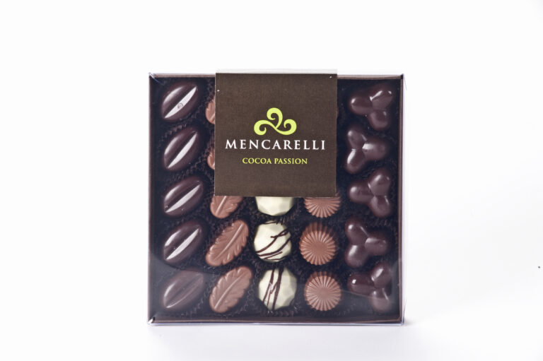 Scatola Trasparente 25 Praline Assortite
