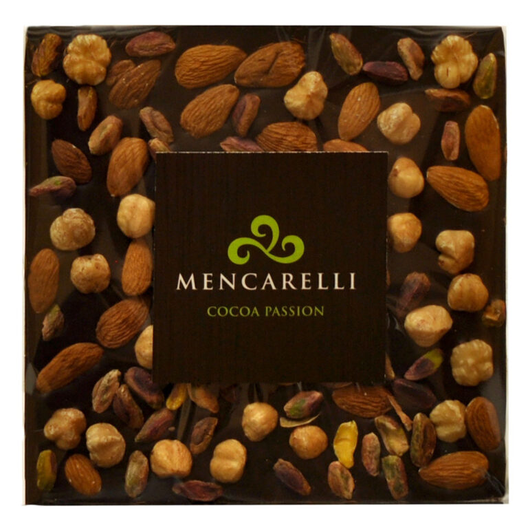 Tavoletta 250g - Cioccolato Fondente e Frutta Secca