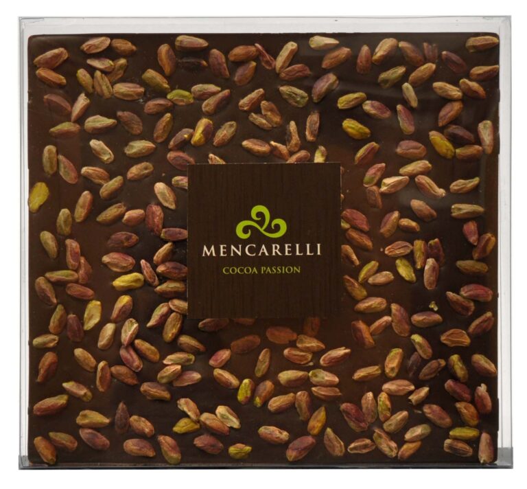 Tavoletta 470g - Cioccolato Fondente e Pistacchio